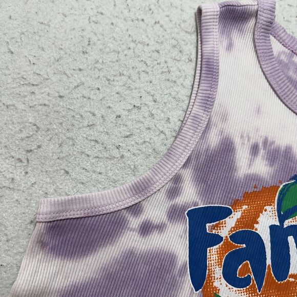 Fanta Orange Women's Large Slim Fit Baby Tank Top Ribbed Stretch Coca Cola - Picture 6 of 13